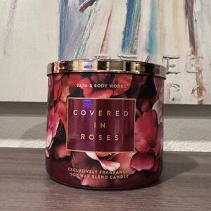 Covered In Roses Candle Bath and Body Works